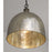 Capital Inglewood 1 Light Pendant, Grey Wash/Pewter/Stone Seeded