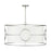 Capital Lighting Oran 6-Light Pendant, Antique Silver - 337961AS