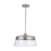 Capital Lighting Decker 1-Light Large Pendant, Washed Grey/Clear - 338212WY