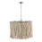 Capital Lighting Cara 4 Light Pendant in Brushed Pewter