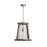 Capital Lighting Connor 1-LT Large Pendant, Black Matte Nickel/Clear - 340512HN