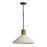 Capital Lighting 1-Light Extra Large Pendant, Dark Pewter/Soft White - 340613PW