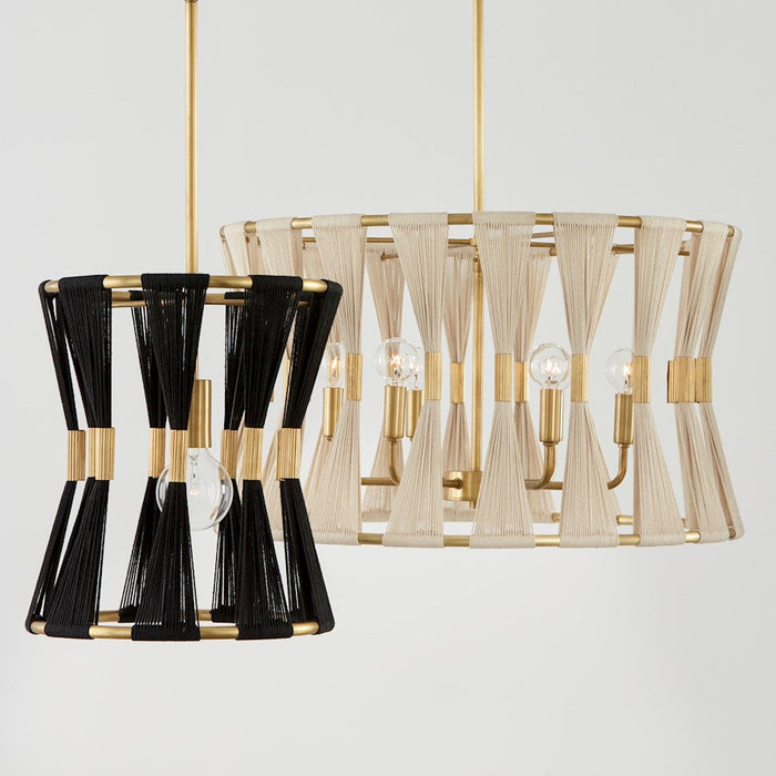 Capital Lighting Bianca Pendant, Patinaed Brass