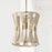 Capital Lighting Bianca Pendant, Patinaed Brass