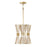 Capital Lighting Bianca Pendant, Patinaed Brass