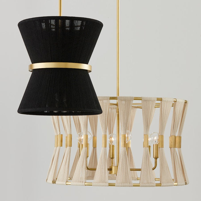 Capital Lighting Bianca Pendant, Patinaed Brass