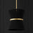 Capital Lighting Cecilia Pendant, Patinaed Brass