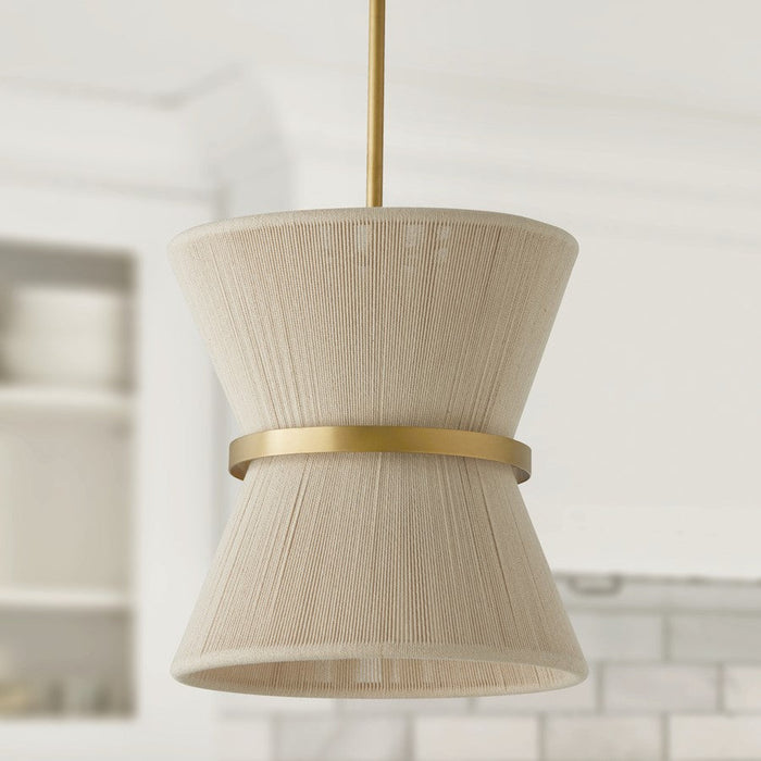 Capital Lighting Cecilia Pendant, Patinaed Brass