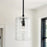 Capital Lighting Emerson 1 Light Pendant, Embossed Seeded