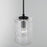 Capital Lighting Emerson 1 Light Pendant, Embossed Seeded