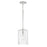 Capital Lighting Emerson 1 Light Pendant, Nickel/Embossed Seeded - 341311PN