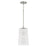 Capital Lighting Lexi 1 Light Pendant, Clear Fluted