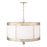 Capital Lighting Isabella 4 Light Pendant in Winter Gold