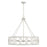 Capital Lighting Ricci 4 Light Pendant in Winter White - 343341WW