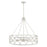 Capital Lighting Ricci 4 Light Pendant in Winter White