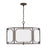 Capital Lighting Merrick 4 Light Pendant in Old Bronze - 343442OB