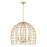 Capital Lighting Wren 4 Light Pendant, Matte Brass - 344141MA