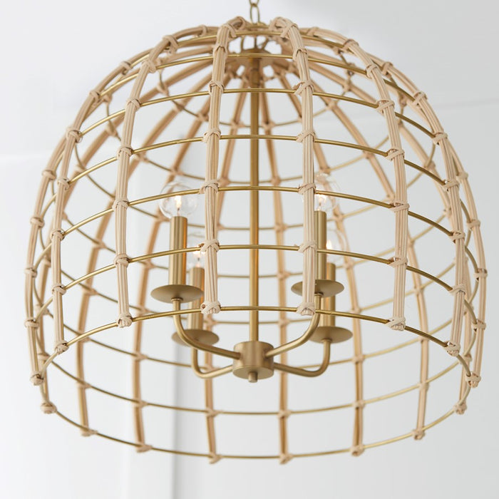 Capital Lighting Wren Pendant, Matte Brass