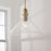 Capital Lighting Greer 1 Light Pendant, Clear