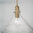 Capital Lighting Greer 1 Light Pendant, Clear