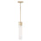 Capital Lighting Sutton 1 Light Pendant, Soft Gold/Soft White