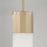 Capital Lighting Sutton 1 Light Pendant, Soft Gold/Soft White