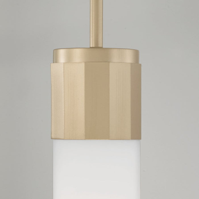 Capital Lighting Sutton 1 Light Pendant, Soft Gold/Soft White