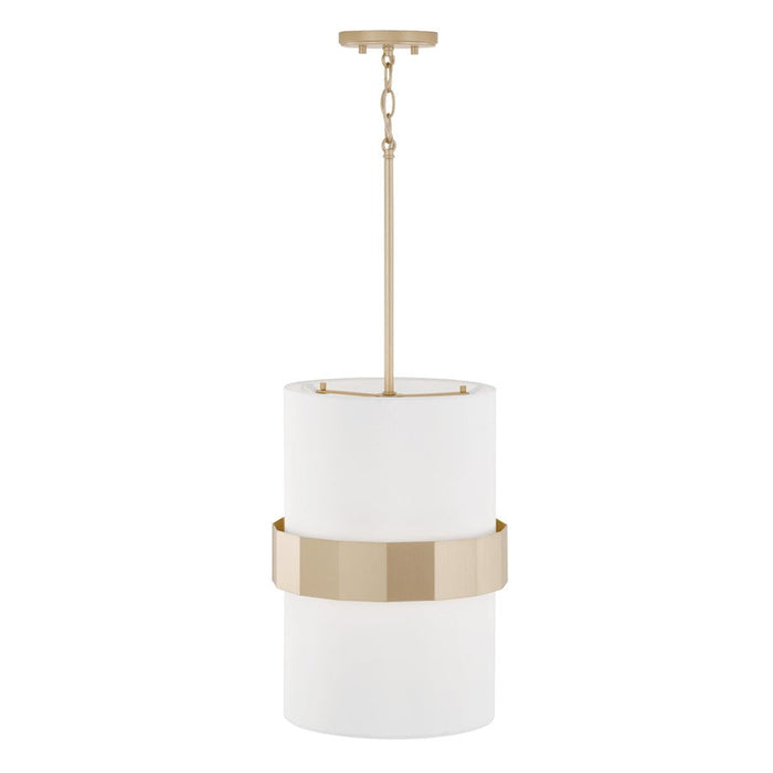 Capital Lighting Sutton Pendant, Soft Gold