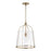 Capital Lighting Madison 1 Light Pendant, Clear Seeded