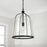 Capital Lighting Madison 1 Light Pendant, Clear Seeded