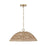 Capital Lighting Small Naomi 1 Light Pendant, Brass - 347511MA