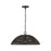 Capital Lighting Small Naomi 1 Light Pendant, Black - 347511MB