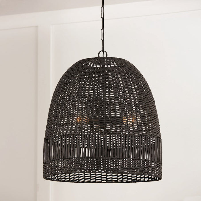 Capital Lighting Naomi Pendant, Black