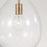 Homeplace Lighting Brentwood 1 Light Pendant