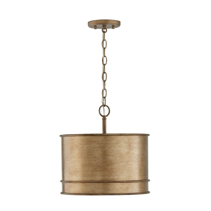 Capital Lighting Nole 1 Light Pendant, Gold - 349211ML