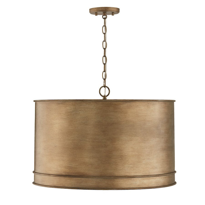 Capital Lighting Nole 4 Light Pendant, Gold - 349242ML