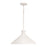 Capital Lighting Paloma 1 Light Pendant, White - 350312XW