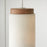 Capital Lighting Liam 1 Light Pendant, Light Wood/White/Soft White