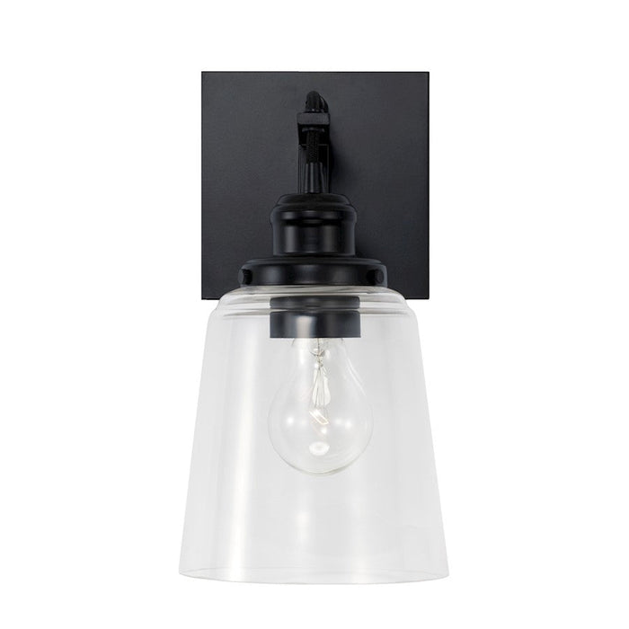 Capital Lighting Fallon 1 Light Sconce, Clear