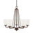 HomePlace by Capital Lighting Braylon 5 Light Chandelier, Bronze - 414151BZ-331