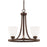 HomePlace by Capital Lighting Jameson 3 Light Chandelier, Bronze - 414331BZ-333