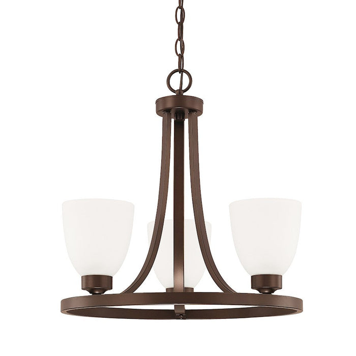 HomePlace by Capital Lighting Jameson 3 Light Chandelier, Bronze - 414331BZ-333