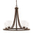 HomePlace by Capital Lighting Jameson 5 Light Chandelier, Bronze - 414351BZ-333