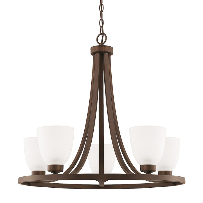 HomePlace by Capital Lighting Jameson 5 Light Chandelier, Bronze - 414351BZ-333