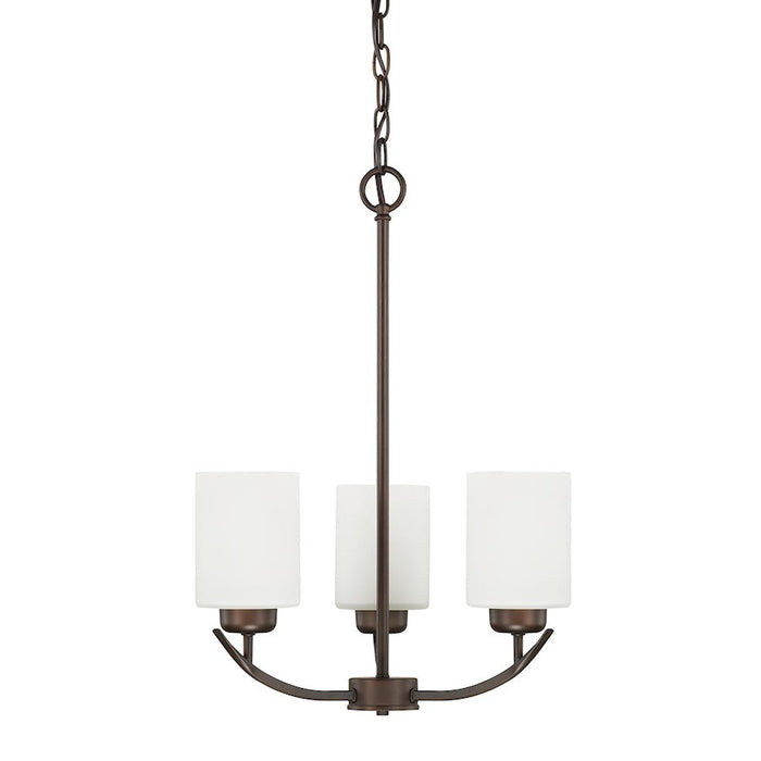 HomePlace by Capital Lighting Dixon 3 Light Chandelier, Bronze - 415231BZ-338