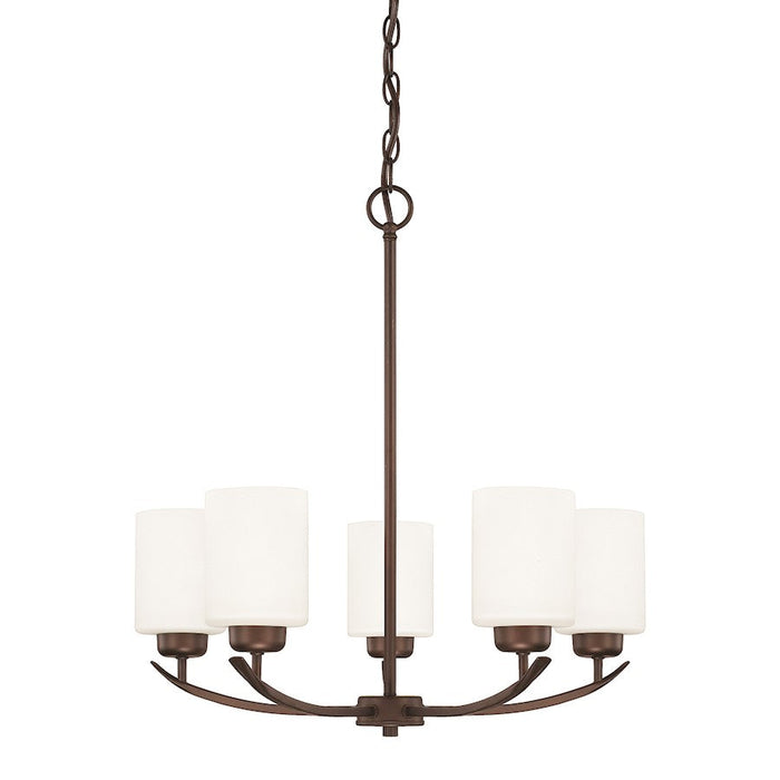 HomePlace by Capital Lighting Dixon 5 Light Chandelier, Bronze - 415251BZ-338