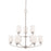 HomePlace by Capital Lighting Dixon 9 Light Chandelier, Nickel - 415291BN-338