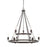 HomePlace by Capital Lighting Tanner 9 Light Chandelier, Bronze - 420091BZ