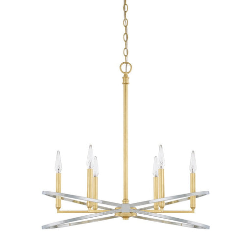 Capital Lighting Fire and Ice 6 Light Chandelier, Fire and Ice - 420861FI