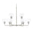 Capital Lighting Mid-Century 10 Light Chandelier, Polished Nickel - 421101PN-426